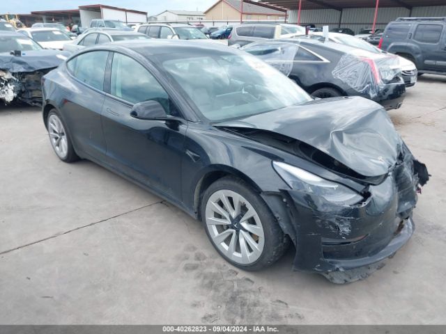 Photo 0 VIN: 5YJ3E1EB8NF187916 - TESLA MODEL 3 