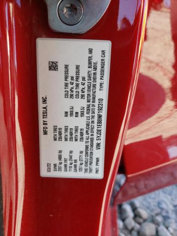 Photo 11 VIN: 5YJ3E1EB8NF192310 - TESLA MODEL 3 