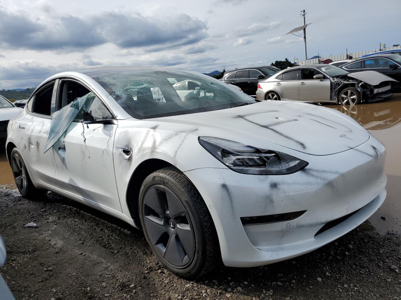 Photo 3 VIN: 5YJ3E1EB8NF242994 - TESLA MODEL 3 