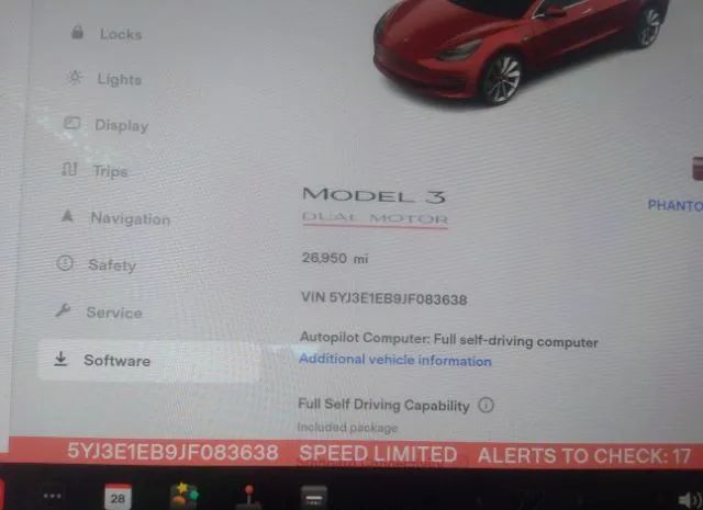 Photo 6 VIN: 5YJ3E1EB9JF083638 - TESLA MODEL 3 