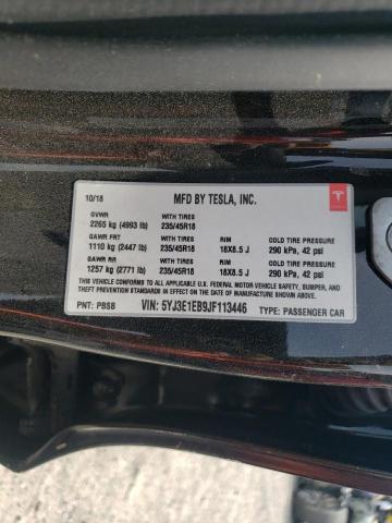 Photo 11 VIN: 5YJ3E1EB9JF113446 - TESLA MODEL 3 