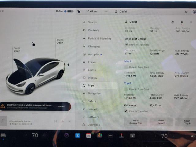 Photo 8 VIN: 5YJ3E1EB9LF637361 - TESLA MODEL 3 