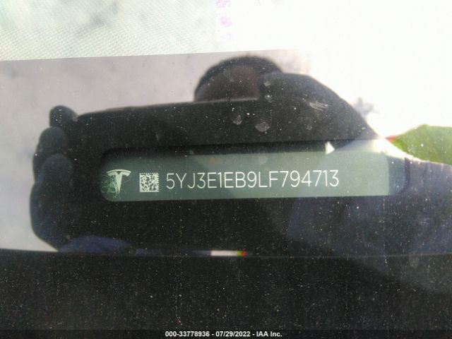 Photo 8 VIN: 5YJ3E1EB9LF794713 - TESLA MODEL 3 