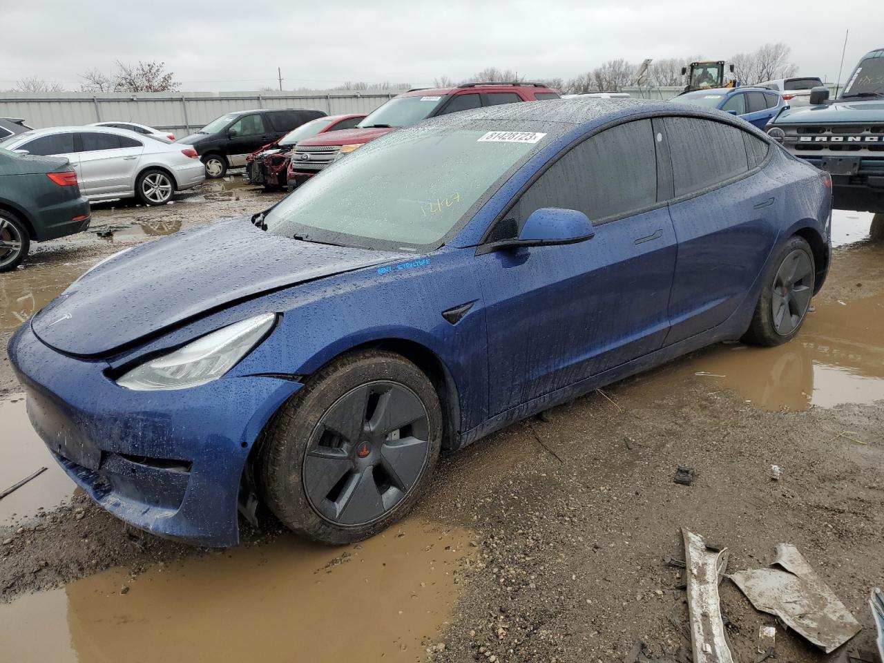 Photo 0 VIN: 5YJ3E1EB9MF853258 - TESLA MODEL 3 