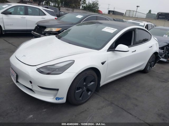 Photo 1 VIN: 5YJ3E1EB9MF939038 - TESLA MODEL 3 