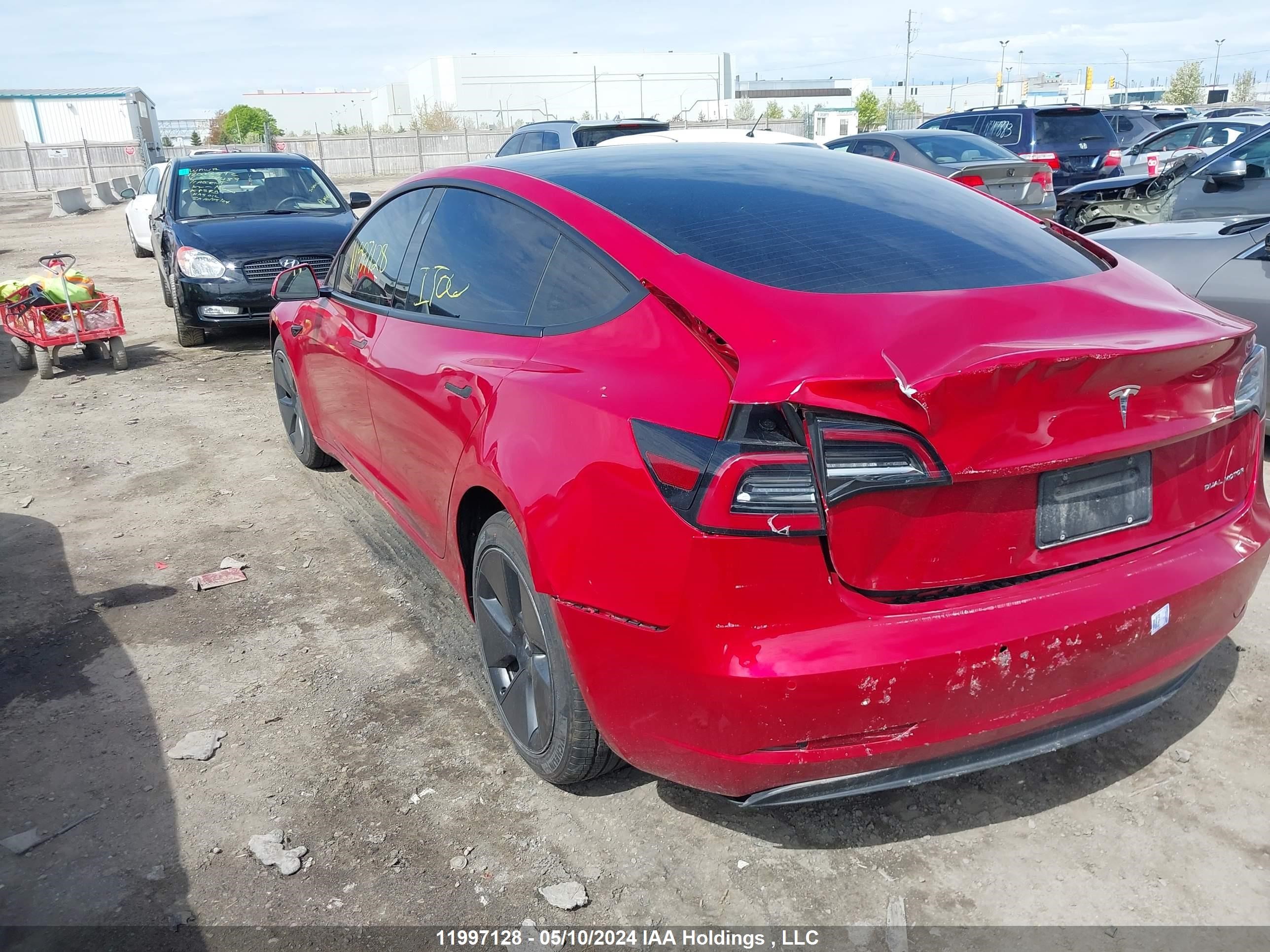 Photo 2 VIN: 5YJ3E1EB9MF987963 - TESLA MODEL 3 