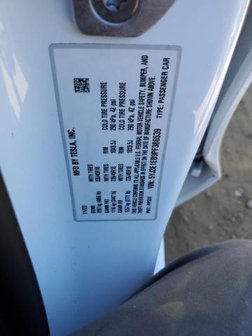 Photo 12 VIN: 5YJ3E1EB9PF386539 - TESLA MODEL 3 