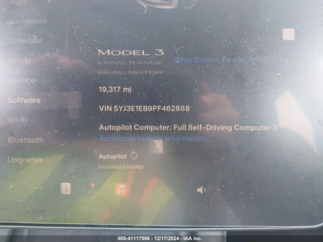 Photo 6 VIN: 5YJ3E1EB9PF462888 - TESLA MODEL 3 