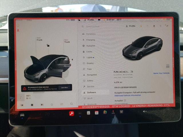 Photo 8 VIN: 5YJ3E1EB9PF659205 - TESLA MODEL 3 