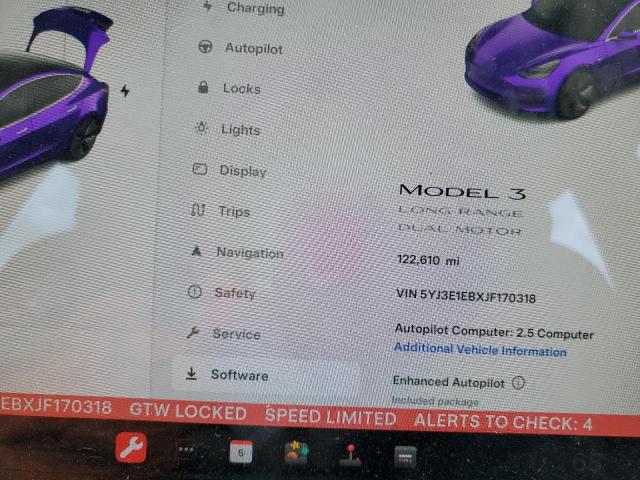 Photo 8 VIN: 5YJ3E1EBXJF170318 - TESLA MODEL 3 