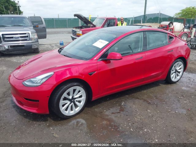 Photo 1 VIN: 5YJ3E1EBXMF862633 - TESLA MODEL 3 