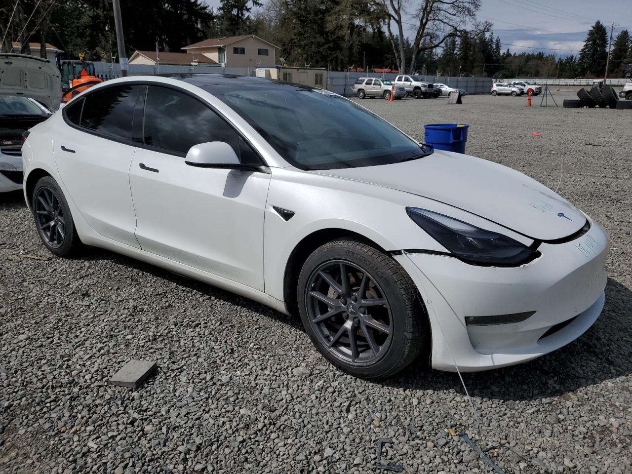 Photo 3 VIN: 5YJ3E1EBXMF876192 - TESLA MODEL 3 