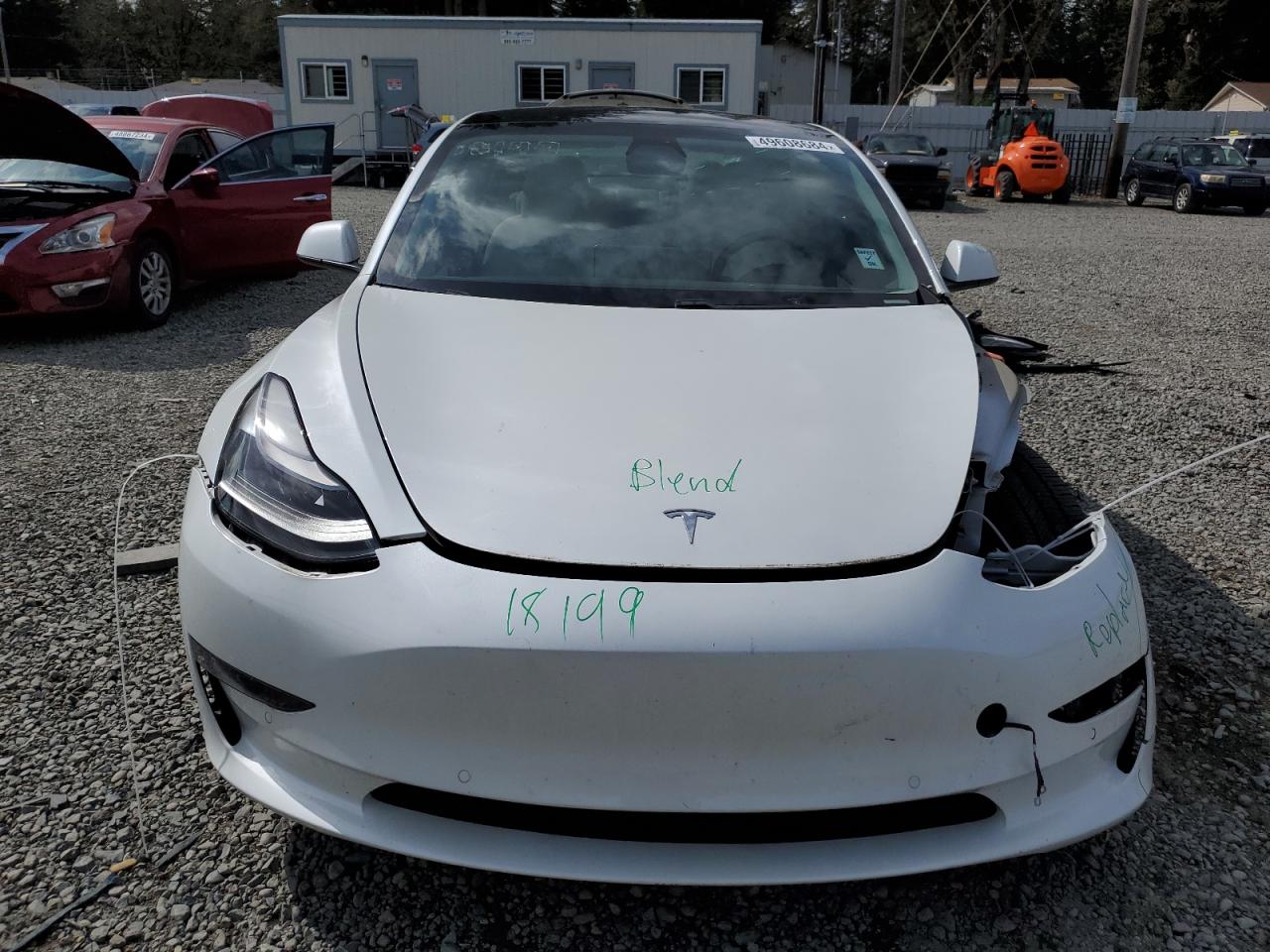 Photo 4 VIN: 5YJ3E1EBXMF876192 - TESLA MODEL 3 