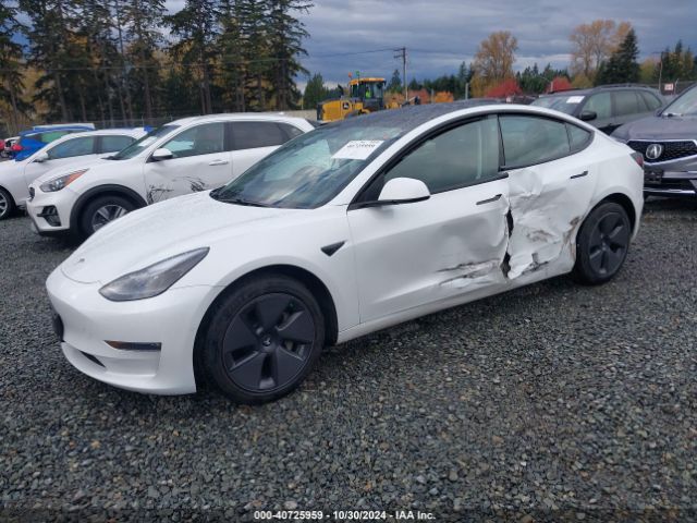 Photo 1 VIN: 5YJ3E1EBXMF938903 - TESLA MODEL 3 