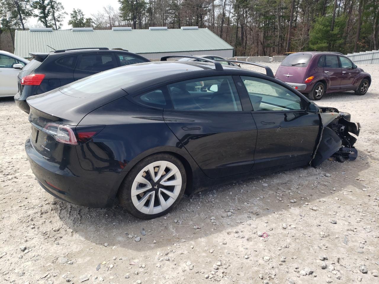 Photo 2 VIN: 5YJ3E1EBXNF113588 - TESLA MODEL 3 