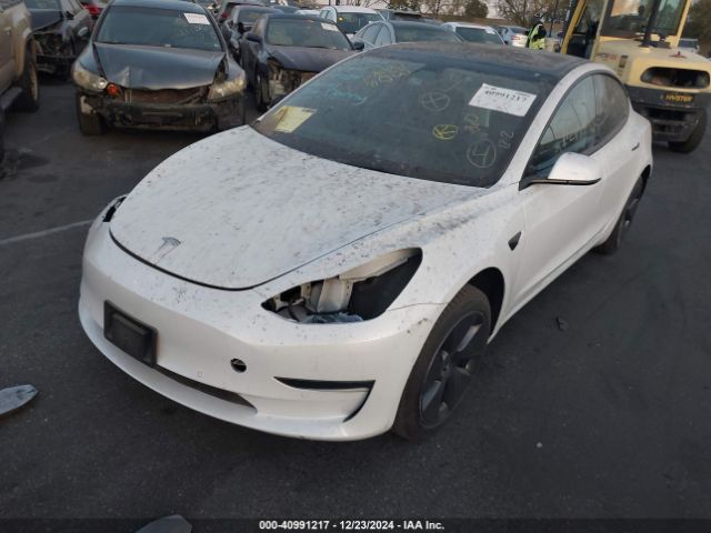 Photo 1 VIN: 5YJ3E1EBXNF118340 - TESLA MODEL 3 