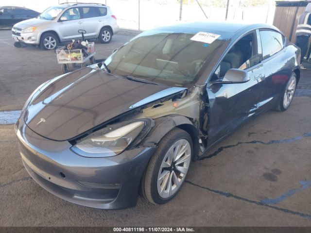 Photo 1 VIN: 5YJ3E1EBXNF124073 - TESLA MODEL 3 