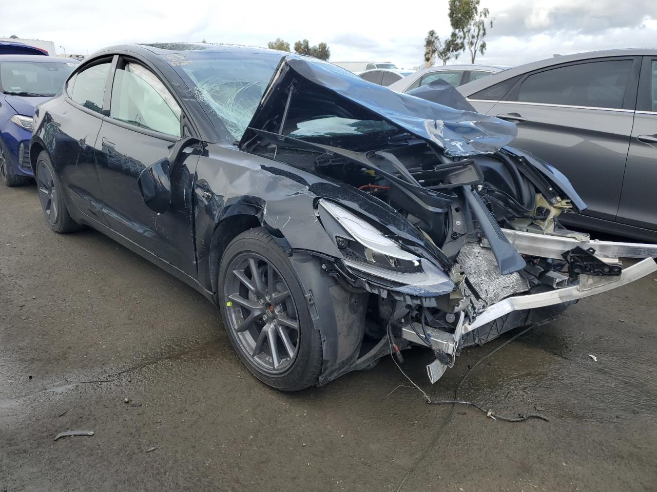 Photo 3 VIN: 5YJ3E1EBXNF129788 - TESLA MODEL 3 