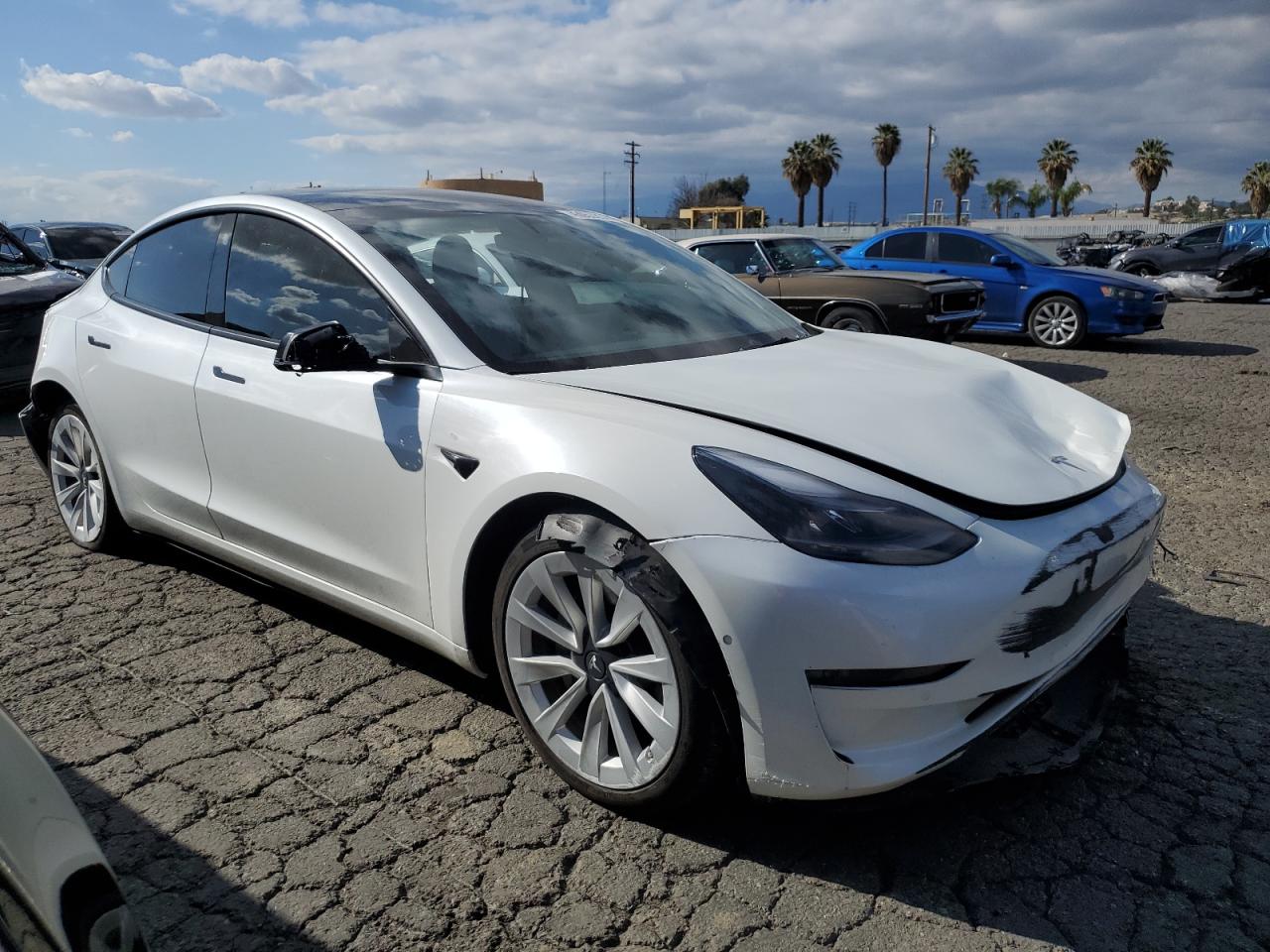 Photo 3 VIN: 5YJ3E1EBXNF129967 - TESLA MODEL 3 