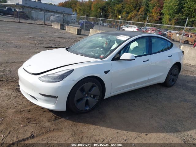 Photo 1 VIN: 5YJ3E1EBXNF152469 - TESLA MODEL 3 