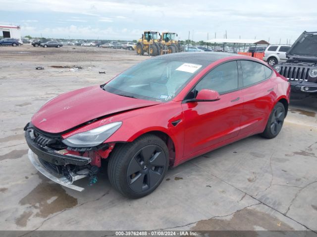 Photo 1 VIN: 5YJ3E1EBXNF155968 - TESLA MODEL 3 