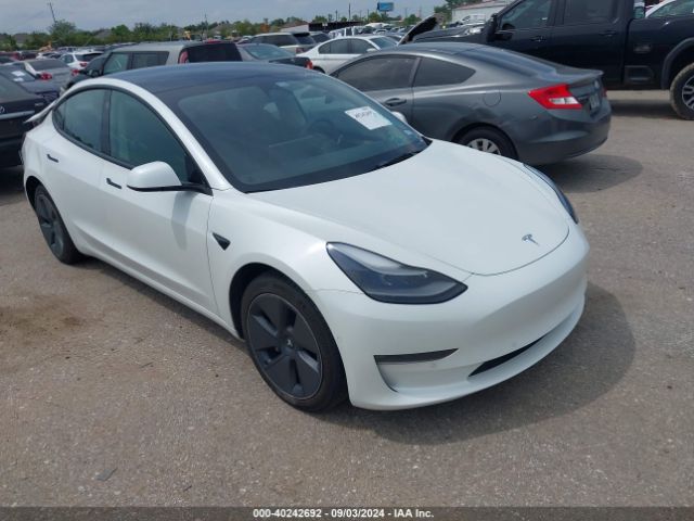 Photo 0 VIN: 5YJ3E1EBXNF173127 - TESLA MODEL 3 