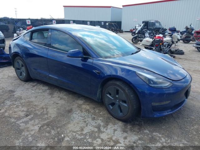 Photo 0 VIN: 5YJ3E1EBXNF182068 - TESLA MODEL 3 