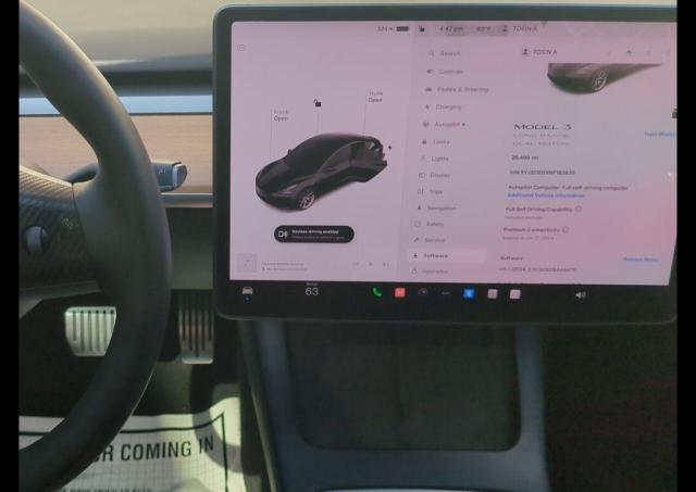 Photo 8 VIN: 5YJ3E1EBXNF182930 - TESLA MODEL 3 