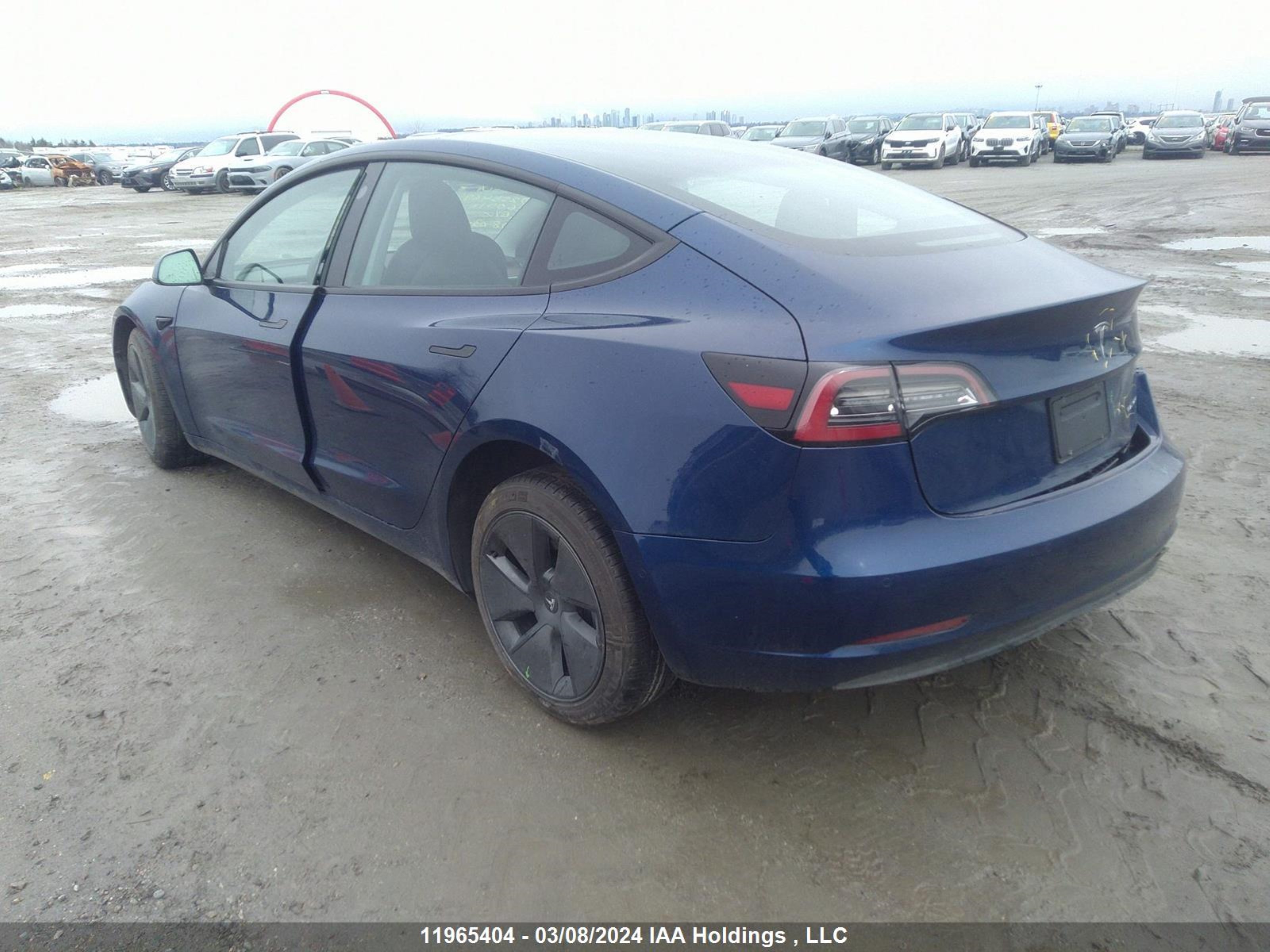 Photo 2 VIN: 5YJ3E1EBXNF255469 - TESLA MODEL 3 