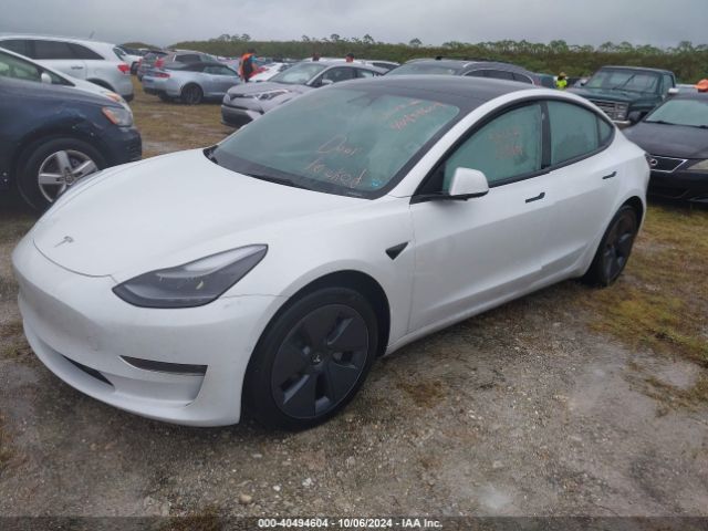 Photo 1 VIN: 5YJ3E1EBXNF267363 - TESLA MODEL 3 