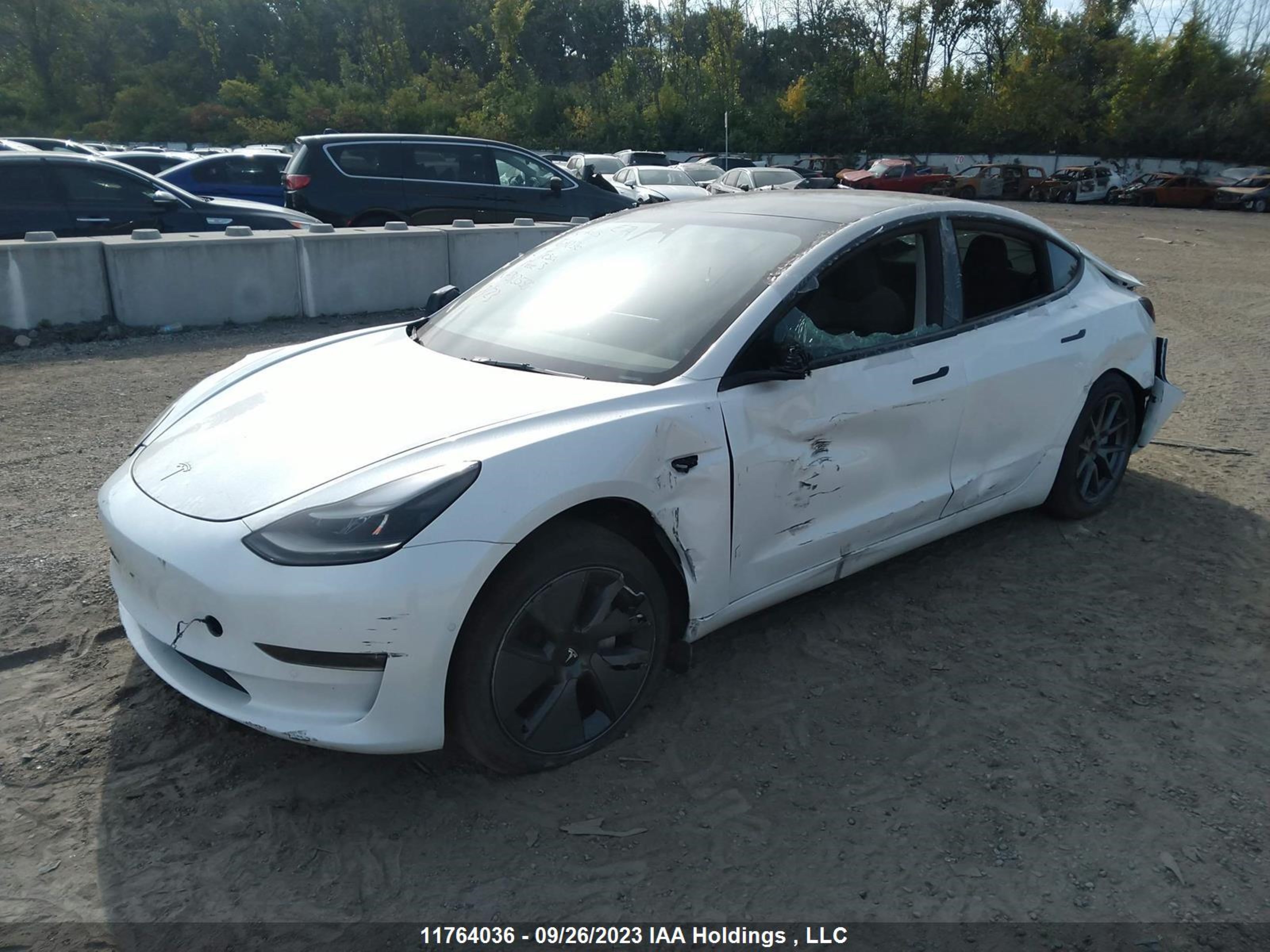 Photo 1 VIN: 5YJ3E1EBXNF313550 - TESLA MODEL 3 