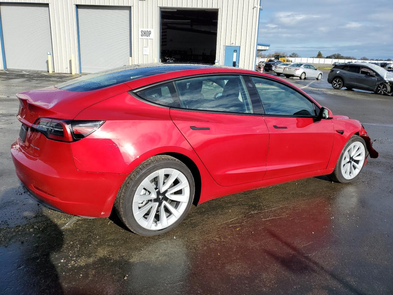 Photo 2 VIN: 5YJ3E1EBXPF606318 - TESLA MODEL 3 