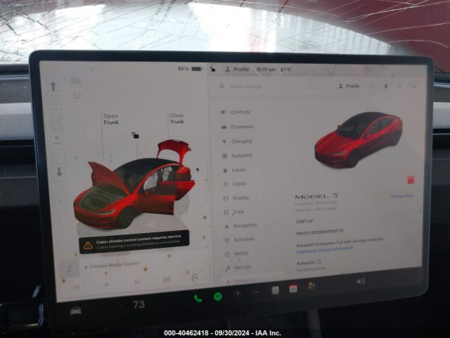 Photo 6 VIN: 5YJ3E1EBXRF815710 - TESLA MODEL 3 