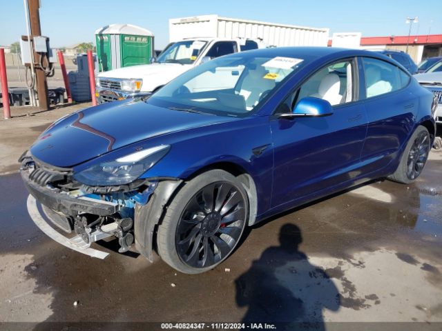 Photo 1 VIN: 5YJ3E1EC0PF399172 - TESLA MODEL 3 