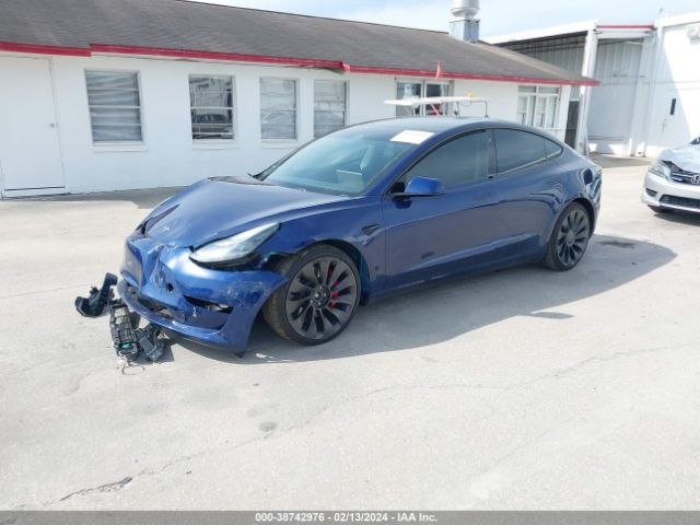 Photo 1 VIN: 5YJ3E1EC0PF627641 - TESLA MODEL 3 