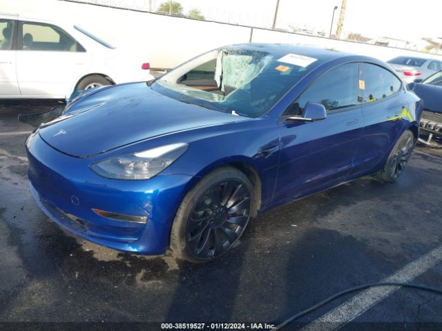 Photo 1 VIN: 5YJ3E1EC0PF659974 - TESLA MODEL 3 