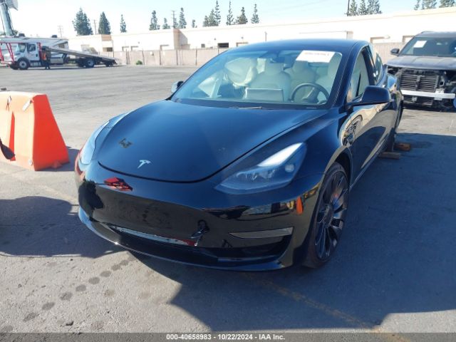 Photo 1 VIN: 5YJ3E1EC0PF712222 - TESLA MODEL 3 