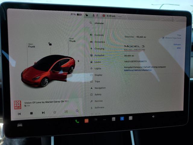 Photo 8 VIN: 5YJ3E1EC1LF586771 - TESLA MODEL 3 