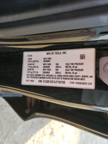 Photo 12 VIN: 5YJ3E1EC1LF742789 - TESLA MODEL 3 