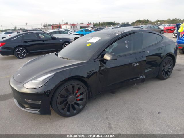 Photo 1 VIN: 5YJ3E1EC1NF275277 - TESLA MODEL 3 