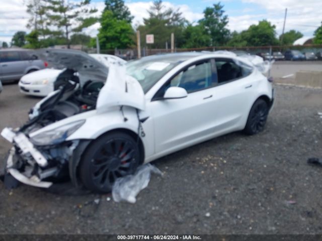 Photo 1 VIN: 5YJ3E1EC1NF307645 - TESLA MODEL 3 