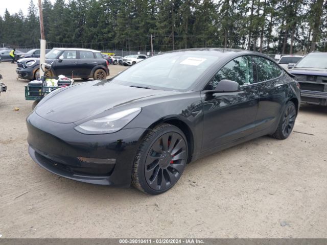 Photo 1 VIN: 5YJ3E1EC1NF348468 - TESLA MODEL 3 