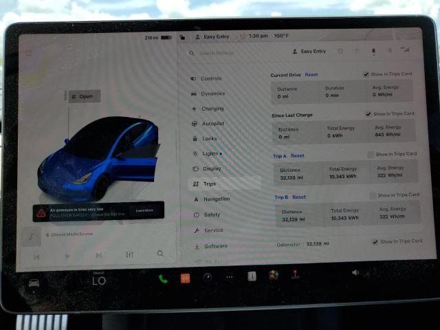 Photo 8 VIN: 5YJ3E1EC1PF693101 - TESLA MODEL 3 