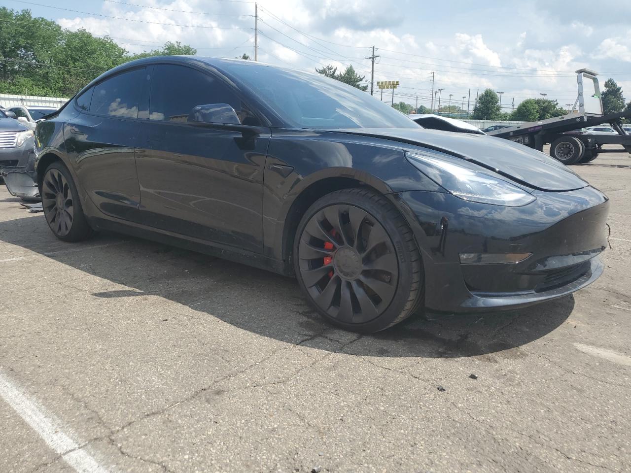 Photo 3 VIN: 5YJ3E1EC2NF260741 - TESLA MODEL 3 