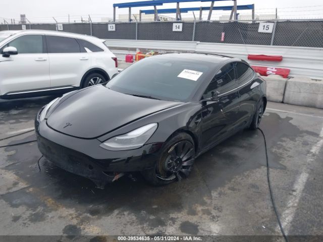 Photo 1 VIN: 5YJ3E1EC2PF621579 - TESLA MODEL 3 