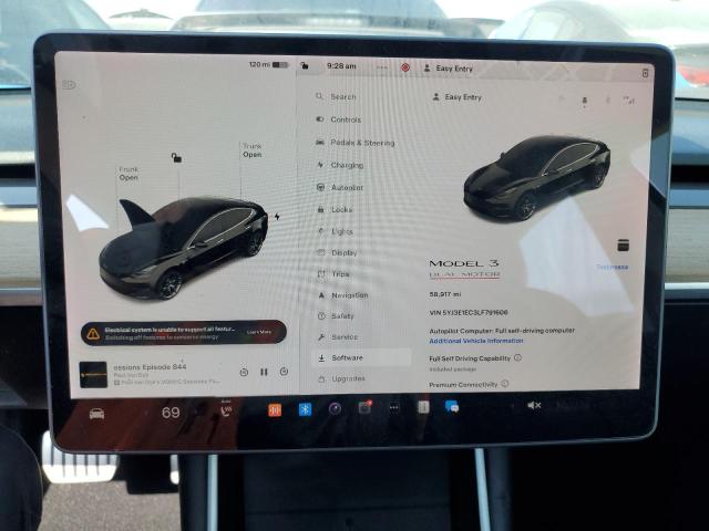 Photo 8 VIN: 5YJ3E1EC3LF791606 - TESLA MODEL 3 