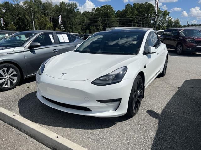 Photo 1 VIN: 5YJ3E1EC3MF099346 - TESLA MODEL 3 