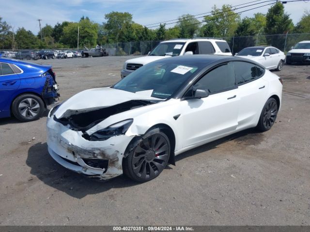 Photo 1 VIN: 5YJ3E1EC3NF270243 - TESLA MODEL 3 