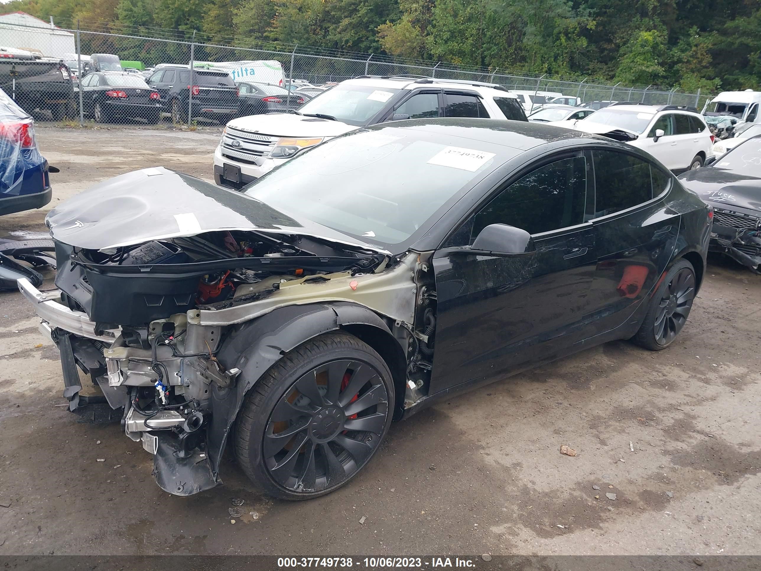 Photo 1 VIN: 5YJ3E1EC3PF488881 - TESLA MODEL 3 