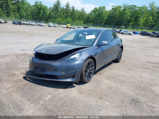 Photo 1 VIN: 5YJ3E1EC3PF587944 - TESLA MODEL 3 